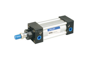 32mm~200mm ISO6431 Πνευματικός κυλίνδρος αέρα SI-40-50-PPV-A με μαγνήτη και αερόστιχο